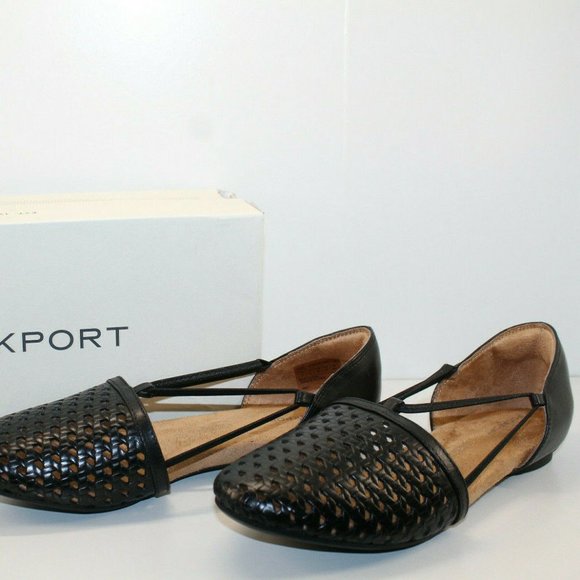 Rockport Women's Reagan Perforated Flats SIZE 8 - Picture 8 of 11